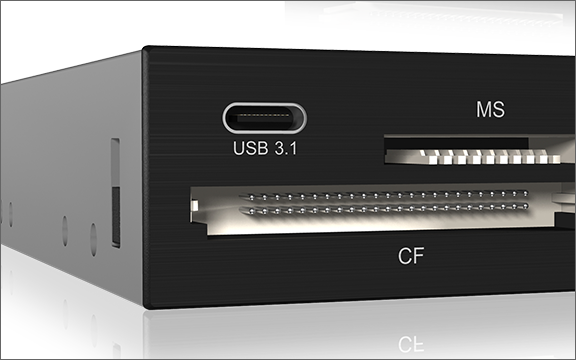 Type-C® mit USB 3.1 (Gen 2)
