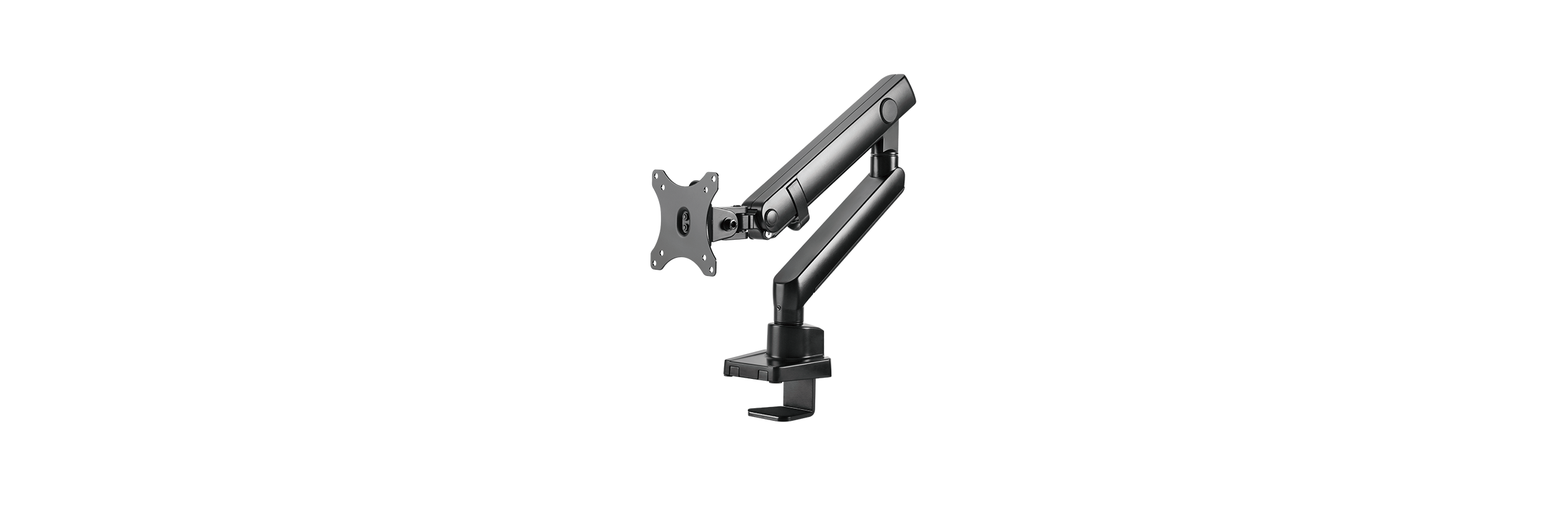 Monitor stand with table mount for one monitor up to 32 